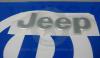 1993-04 Targhetta emblema scritta adesiva color argento rilievo "Jeep" cofano anteriore e portellone posteriore XJ ZJ WJ
