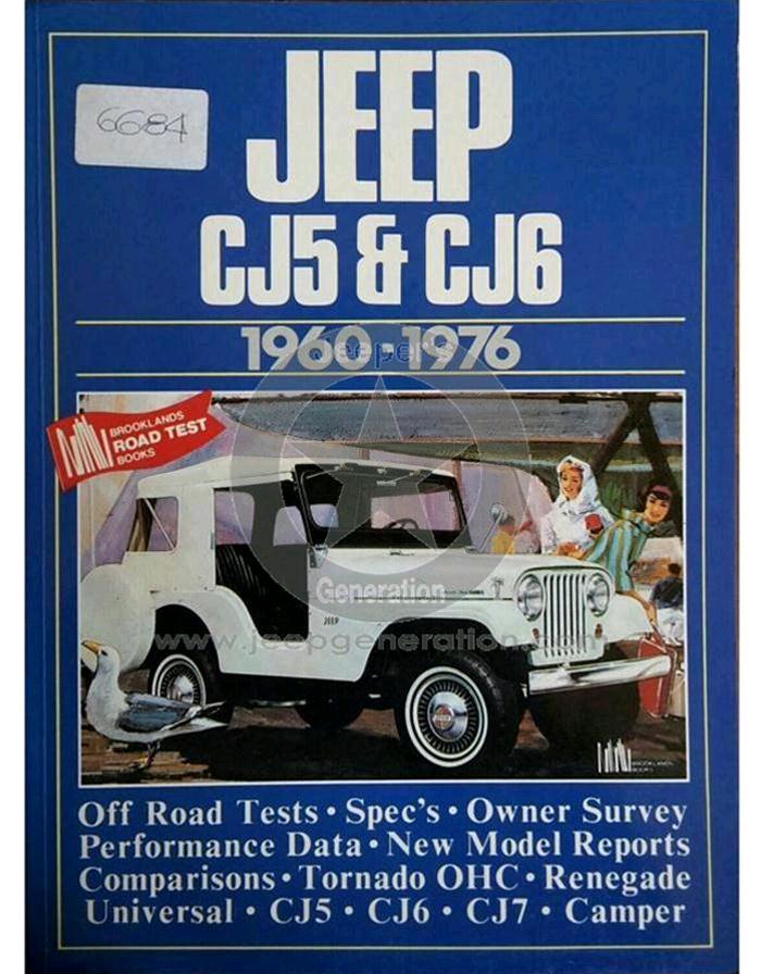 1960-76 Libro Portfolio Jeep CJ5 CJ6