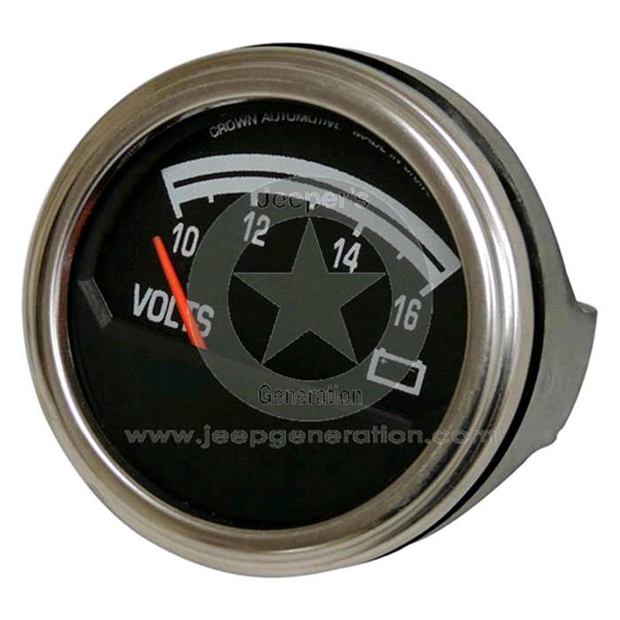 1976-86 Strumento indicatore voltmetro CJ