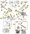 Schema Ponte POSTERIORE DANA 35 Wrangler YJ 1987-1995
