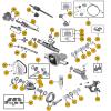 Schema Ponte ANTERIORE DANA 30 Cherokee XJ 1984-2001 e Comanche MJ