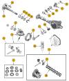 Schema Ponte POSTERIORE DANA 44 Grand Cherokee ZJ 1993-1998