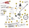 Schema STERZO COMPLETO Wrangler YJ 1987-1996