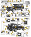 Schema PARTI CARROZZERIA Cherokee XJ 1984-2001