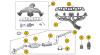 Schema IMPIANTO SCARICO Cherokee XJ 1984-2001