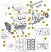 Schema MOTORE 5.0 AMC (304 Cid) e 5.9 (360 Cid) 8 Cilindri  PARTE A