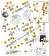 Schema CAMBIO MANUALE 4 Marce T4 con motore 4.2 (6 cyl)  o  2.5 (4cyl)