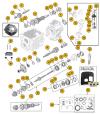 Schema CAMBIO MANUALE 4 Marce T4 con motore 4.2 (6 cyl)  o  2.5 (4cyl)