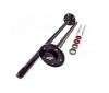 1990-06 Coppia semiassi rinforzati Dana 35 posteriore con 27 cave ponte con C-Clip YJ TJ XJ 