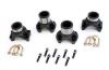 2007-18 Kit 4 flange corni conversione alberi trasmissione a crociere JK