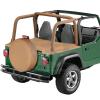 1997-02 Telo copri cassone posteriore colore marrone spice per modelli con hardtop TJ