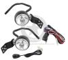 2007-18 *1 Coppia faretti aggiuntivi da cofano 100W neri JK