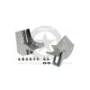 1997-06 Coppia staffe Inox sostegno fari aggiuntivi su parabrezza TJ