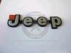 1991-96 Targhetta emblema scritta adesiva rilievo argento "Jeep" Stemma XJ