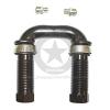 1941-65 Kit biscottino a U ant=post filettato lato guida WILLYS, MB, CJ2A, CJ3A, M38 CJ