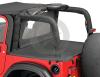 2003-06 Telo copri cassone posteriore per modelli senza softop nero diamond TJ