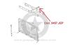 1987-93 Maniglia ORIGINALE a T apertura portellone superiore tetto rigido hardtop YJ