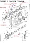 1976-86 Martelletto interno destro punterie valvole motore 2.4 diesel Isuzu CJ