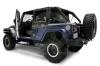 2007-18 Coppia pedane motorizzate retraibili con luci led JK 4 porte