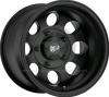 * 2007-18 Cerchio lega nera Serie 69 misura 17x9" 5x5 JK