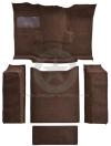 1976-83 Moquette interna completa Deluxe CUTPILE color marrone scuro "SADDLE" CJ5