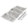 1976-93 Set cerniere porte intere Inox 4 pz CJ YJ