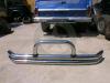 Paraurti bumper ANTERIORE tubolare cromato doppia canna Wrangler TJ, con qualche ammaccatura