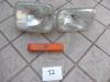 Fari anteriori wrangler YJ (stampati mod. USA grandi) + freccia laterale