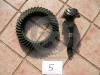 Coppia conica 41/11 Dana 30 pignone cod. 48395 B6L476 , corona cod. 48386 P8_847 - (PREZZO 150 Eur) pignone corto 17cm