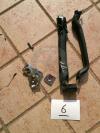 Kit maniglie originali Wrangler YJ grigie con fermi cromati