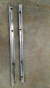 Sottoporta alluminio lucidato originali CJ5