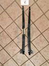 Coppia stecche soft top laterali cornice vetro CJ YJ 