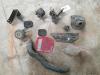 Sostegni portaruota originale, ferma ruota posteriore, gommini pedali, cuffia cambio, tubo radiatore diesel?  CJ7