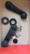 Maniglie originali in plastica con due fermi maniglia tira porta  Wrangler YJ '93