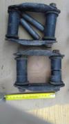 Set biscottini rialzati - biscottini originali e bulloni a U balestre YJ Wrangler