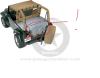 1997-02 Bauletto porta oggetti vano carico posteriore colore nero TJ