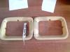COPPIA Cornici quadre YJ Wrangler faro principale modello europeo
