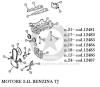 2003-06 Ingranaggio guida ORIGINALE dentato distribuzione motore 2.4L benzina TJ