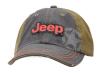 Cappellino ORIGINALE JEEP con visiera, colore Nero - Oliva taglia unica