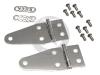 1976-95 Coppia cerniere cofano Inox CJ YJ