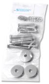 1976-86 *1 Kit completo bulloni gommini scocca misura standard in acciaio Inox Jeep CJ