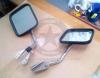 Specchio esterno inox testa quadrata LATO GUIDA Jeep CJ o Wrangler YJ