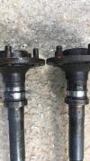 Semiassi posteriori Dana 44 Wra TJ originale no Rubicon