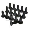 1976-06 Kit 16 viti metallo nero cerniere porte parabrezza portellone posteriore CJ YJ TJ