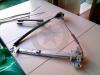Meccanismo alzavetro manuale porta intera metallo lato passeggero Jeep TJ Wrangler 1997-06 con tiranti