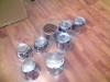 Borchie VARIE nuove e usate cromate Dick Cepek Mickey Thompson per cerchi CJ JEEP