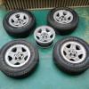 SET 5 CERCHI originali jeep wrangler tj 15x7