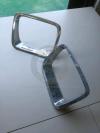 Coppia Cornici plastica cromata ORIGINALI fari anteriori modello U.s.a. Jeep Wrangler YJ 