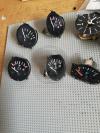 Strumenti Wrangler YJ 1992-95 voltmetro 2 pezzi (indicatori olio, benzina) J6004890
