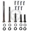 1973-91 Set bulloni ACCIAIO INOX carter coperchio distribuzione e attacco pompa olio motore 304 360 401 AMC V8 CJ SJ